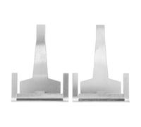 Tofficu 2 Piezas Clip de Drenaje Metal Plata con Alta Durabilidad y n Descongelación para Tubo Evaporador de Frigorífico Da61-06796a