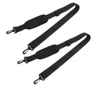 Tofficu 2 Piezas Correa De Equipaje Correa Para Bolso Bandolera De Reemplazo De Hombro Black