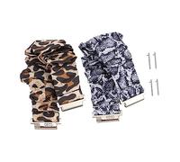 Tofficu 2 Piezas Correa Scrunchie para Estampado Banda Elástica y Accesorios para Instalación