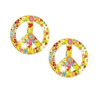 Tofficu 2 Piezas Pegatinas de Símbolo de Floral Calcomanías y Autoadhesivas para Decoración de Coches y Portátiles Accesorios para DIY