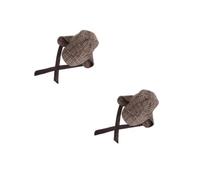 Tofficu 2 Piezas Sombrero Disfraz para Estilo Detective Doble ala y Orejeras Ajustables, Adecuado para Juegos de rol y Disfraces al Aire Libre