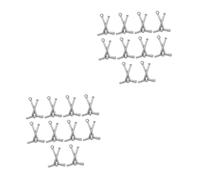 Tofficu 2 Series Colgantes Deportivos De Hockey Retro Plata Antigua Encantos Hockey Para Pulseras Collares Llaveros Y Manualidades Accesorios Diy Resistentes 10 Piezas*2