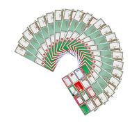 Tofficu 20 Hojas Pegatinas Para Decorar El Hogar Para Decorar El Árbol De Navidad El Hogar Navidad