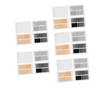 Tofficu 20 piezas Almohadillas Antideslizantes EVA Ajustables para Anillos Protectores para Joyas Cuatro Colores Suaves y Resistentes para Diario