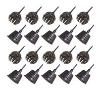 Tofficu 20 Piezas Caja de Fertilizante de Plástico para Jardín Accesorio para Huerta y Terraza Caja Compacta y Duradera para Suculentas y Cactus Fácil de Usar para Fertilización