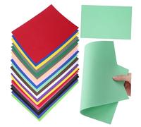 Tofficu 20 piezas Espuma para Manualidades Grosor Rectángulos Multicolor para Proyectos DIY y Artistas