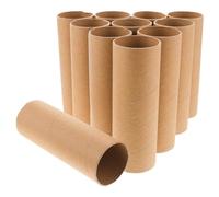 Tofficu 20 Tubos De Cartón Para Manualidades: Rollos De Papel Kraft De 15 Cm Para Manualidades, Tubos De Papel En Para Proyectos De Arte Infantil, Color Caqui.