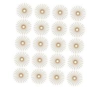 Tofficu 20piezas Diy Sunflower Pendants Set Craft Charms for Jewelry Making for Earrings Bracelets and Necklaces