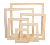 Tofficu 24 Piezas Juego de Barras de Camilla Incluye Chinchetas y Herramienta para Bordado de Madera con Adaptación Versátil y Durabilidad para Principiantes en Uso Doméstico