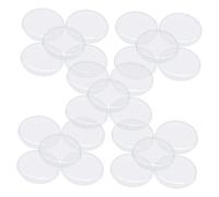 Tofficu 25 Piezas de Reloj Superficie Espejo Material Transparente para Reparación de Relojes Protector de Dial de Reloj Accesorio de Reemplazo para Relojes de Pulsera Bolsillo