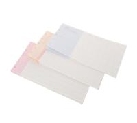 Tofficu 3 Conjuntos de Recambios de Agenda A6 Papel de 120g/m², Insertos Trípticos M5 de 5 Agujeros para Planificador Diario y Semanal Organizador Personal