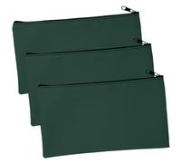 Tofficu 3 Piezas Bolsa De Billetes Organizador De Billetera De Bolsa De Dinero De Cuero Bolsa De La Cartera Sobres En Efectivo Cartera para Mujer Bolso De Mano Perder con Cremallera Llave