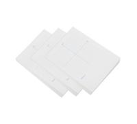 Tofficu 3 Piezas de Notas de Xy Papel de Cuadrícula para Matemáticas para Ejercicios de Geometría y Cálculo Herramienta de Enseñanza para Profesores Diseño Compacto y Portátil Color Blanco