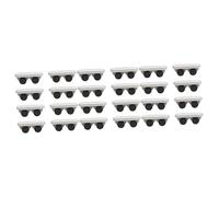 Tofficu 3 Series Rodillo De Caja De Almacenamiento Ruedas Autoadhesivas para Muebles Ruedas De Gastas Rutas Rodillos Ruedas Giratorias Adhesivas Mini Rueda Giratoria Abs Gris 8 Piezas*3