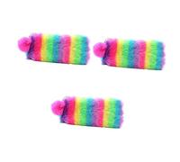 Tofficu 3 Uds Bolsas De Lápices Mullidas Bolsas para Suministros Estuche para Lápices Bolsos De Maquillaje para