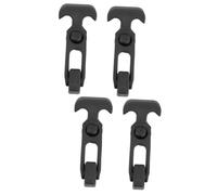 Tofficu 4 Piezas Cerrojo de Goma Flexible T Handle para Caja de Herramientas y Cooler Absorción de Choques y Instalación