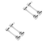 Tofficu 4 piezas Fácil de Instalar Boquilla para Grifo de Cocina Ajustable Extensión para Fregadero Aireador Multiflujo Filtro de Agua Gris para Baño y Cocina
