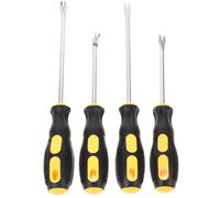 Tofficu 4 Piezas Herramientas para Carpintero Extractores de Uñas de Acero Endurecido con Diseño Ergonómico para Tapicería y Bricolaje Multifuncionales y Resistentes