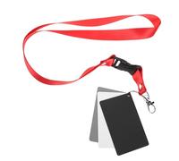 Tofficu 4 Piezas Tarjetas de Balance de Blancos y Exposición Tarjetas para Fotografía Calibración de Cámara Resistente y para DSLR y Película