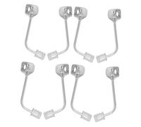Tofficu 4 Soportes para Nariz de Gafas Inserción Metálica de Aleación Ligera Resistente Arañazos y Desgaste Soporte Antideslizante para Fácil Instalación sin Herramientas Accesorios