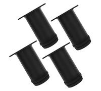 Tofficu 4piezas Patas De Armario Ajustables De Acero Inoxidable Soportes Antideslizantes para Muebles para Teables y Almohadillas De Nivelación para Muebles