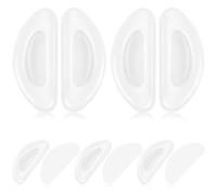 Tofficu 5 Almohadillas Antideslizantes para Gafas de Cojines de Silicona Cómodos y Compatibles con Diversas Monturas para Uso Diario y Actividades Físicas