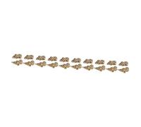 Tofficu 5 Juegos Colgante De La Suerte Llaveros Collar Pulsera De Cuentas Anillos Llavero De Oro Colgantes Para Hacer Llaves Adorno Colgante De Latón Suministro De Llaves 4 Uds * 5