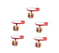 Tofficu 5 Piezas Bolsita De Imperdible Para Ropa Infantil Broches Imperdibles Para Pañales Pasador De Seguridad Para Ropa De Pinza