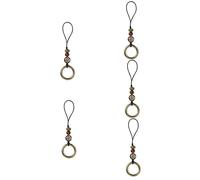Tofficu 5 Piezas Cadena Lanyard Vintage para Teléfonos Móviles Decorativo Multifuncional para Claves y Equipos Accesorio