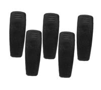Tofficu 5 Piezas Clips de Cinturón de Repuesto para Radios Compatible con Motorola y Soporte y Portátil para Micrófono para Uso y Profesional