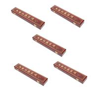 Tofficu 5 Piezas De Almacenamiento De Madera Molde Digital Pegatinas Artesanales Mosquetón Marcador De Molde Epoxi Plegables Junta Decoración De Estantería Amante Tapa