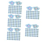 Tofficu 5 Series Flores De Resina Decorativas Para Manualidades Diy Adornos Para Diademas Y Pasadores De Cabello Material De Bricolaje 50 Piezas X 5