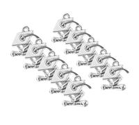 Tofficu 50 Dijes De Aleación De Doctor 2.5g Collares Pulseras Accesorios De Graduación Diy (50pcs)