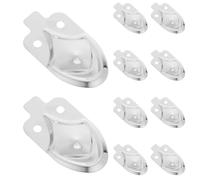 Tofficu 50 Unidades Armadura Medieval de Placas de Acero Inoxidable Color Plata Resistencia Corrosión y Durabilidad Excepcional para Cosplay y Eventos
