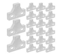 Tofficu 50 Unidades Junta de Bisagra Hidráulica y Fácil Instalación sin Herramientas Espaciador de Plástico Blanco Diseño de Ajuste Preciso para Gabinete de Cocina y Baño