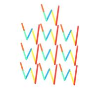 Tofficu 50piezas Material Didáctico De Geometría Herramienta Para Enseñar Matemáticas Para Aprender Ángulos