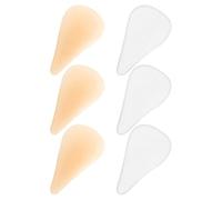 Tofficu 6 Piezas Almohadilla Privada de Silicona Autoadhesiva para Mujer en Forma, para Ropa Interior y Bañador, Adecuado para Yoga Actividad