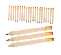 Tofficu 72 Piezas Lápices de Golf Prácticos con Lápices Cortos de Madera Natural para Escribir y Anotar Paquete para Escuela y Golf