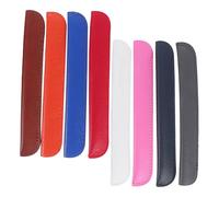 Tofficu 8piezas Funda Protectora para Estuche De Lápices Práctico Estuche Portátil para Bolígrafos Bolsillos Individuales para Uso Oficina o Escuela Color Puro