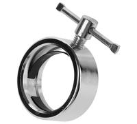 Tofficu Abrazadera de Barra de Acero Portátil para Levantamientos Estándar y Deadlifts Clip Seguro para Colocación de Pesas y Diseño Elegante Plata