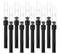 Tofficu Absorbente de Tinta para Pluma Estilográfica 3.4mm, Accesorios Aplicables de Recarga, Pack de 10 Unidades, Herramienta Práctica para Rellenar Tinta Diseño de Pistón Rotatorio,