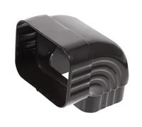 Tofficu Adaptador Codo De Bajante De Canalón De Aleación De Aluminio 90° Cepillado Resistente Oxidación Para Desagüe Pluvial Vivienda 1 Unidad Uso Exterior y Protección De Cimientos