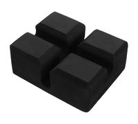 Tofficu Asistencia para Flexiones Abdominales Banco Estable de Eva Negro, Tamaño Pequeño Adecuado para Entrenamiento en Casa y Ejercicios de Abdominales