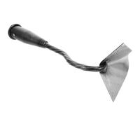 Tofficu Azada Triangular Profesional de Hierro Cabeza Puntiaguda para Jardinería, Ligera y Fácil de Operar, Adecuado para Plantar Hortalizas y Desmalezar