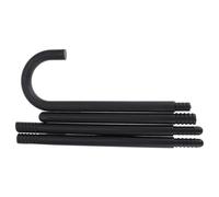 Tofficu Bastón de Mago de Plástico de 4 Secciones para Disfraz y Fiesta de Halloween, Accesorio para Espectáculo y Actuación en Escenario, Varita Mágica Falsa para Baile y Cosplay