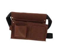 Tofficu Bolsa De La Cintura Para La Uña Carpintero Bolsillo Bolsa De Cinturón De Herramientas Llave Riñonera Para Herramientas De Construcción Hombres Coffee Fibra Química