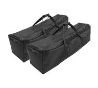 Tofficu Bolsa para Trípode Portátil de Tela Oxford Negra, 2 Unidades | Gran Capacidad, Cierre de Cremallera Doble, Diseño de Mano Ligero, para Viaje y Equipo Fotográfico