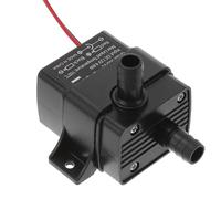 Tofficu Bomba de Agua Sumergible Dc 12v sin Escobillas, Mini Bomba para Peceras y Acuarios, Impulsor Semiabierto, bajo Consumo, Circulación de Agua para Mascotas y Jardín, Elevación 3