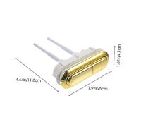 Tofficu Botón Doble Descarga para Tanque de Inodoro Plástico Abs Duradero Fácil Instalación Reemplazo Compatible con Cisterna Estándar Accesorio Funcional para Baño Color