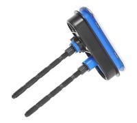 Tofficu Botón Doble Pulsador para Cisterna de Inodoro Diseño Electrochapado Antióxido Control de Volumen de Agua Repuesto Práctico para Wc Interior
